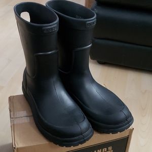CROCS Black Men's Rain & Snow Boots